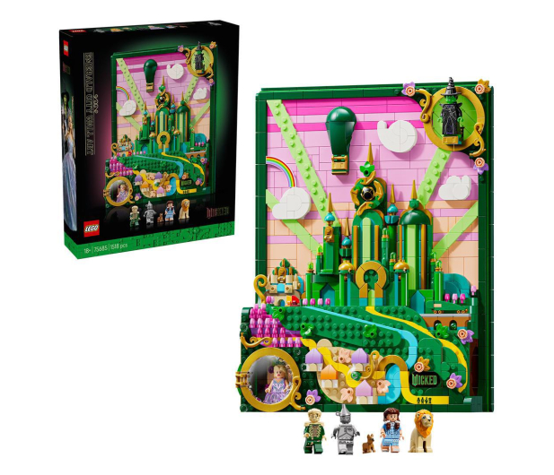 LEGO Wicked 75685 Obraz Emerald City - 1331675 - zdjęcie 2